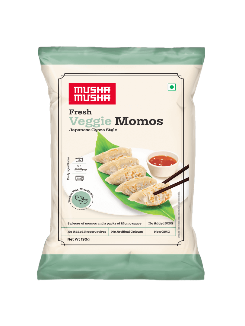 Buy / Order Online Ready To Cook Frozen Veggies (Veg) Momos