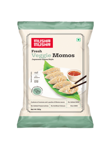 Fresh Veggie Momos | 8 pcs