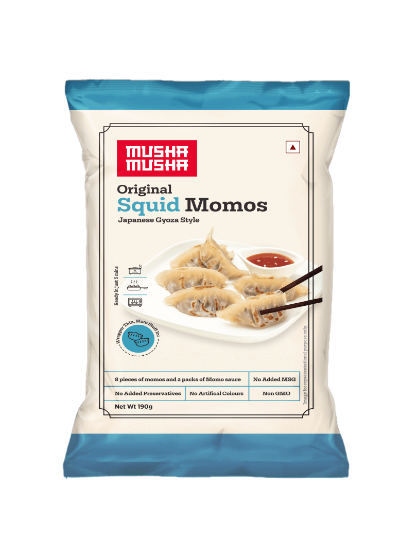 Buy / Order Online Ready To Cook Frozen Original Squid Momos