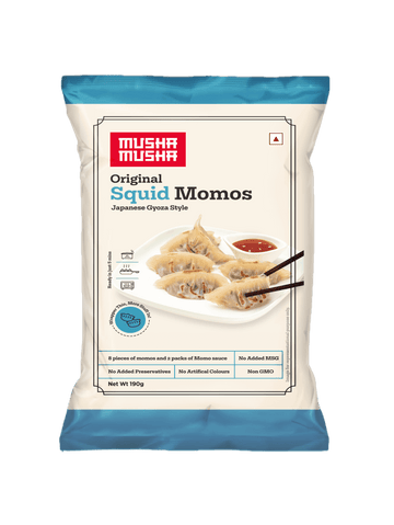Original Squid Momos | 8 pcs