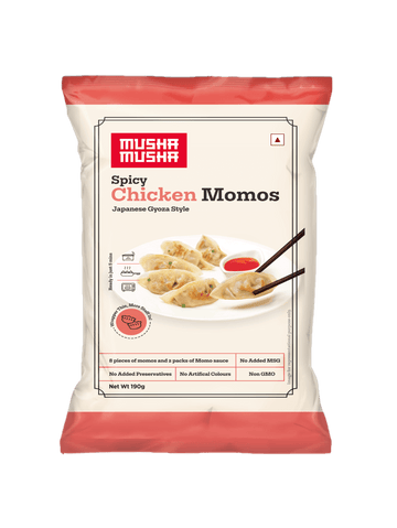 Spicy Chicken Momos | 8 pcs