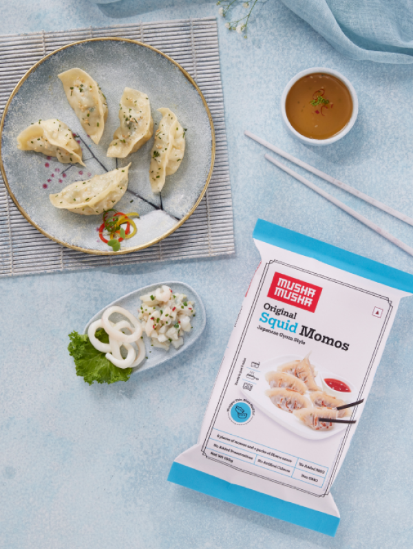 Buy / Order Online Ready To Cook Frozen Original Squid Momos